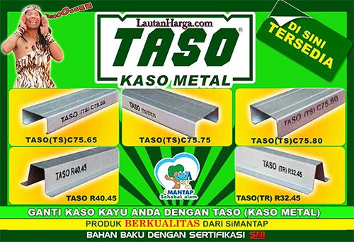 Gambar Baja Ringan Taso Gambar Harga Baja Ringan Merk Taso