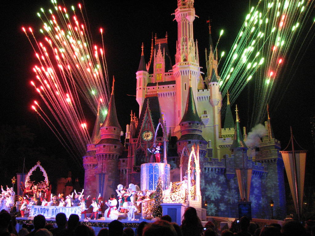 show de fogos do parque magic kingdom na disney dicas da flórida