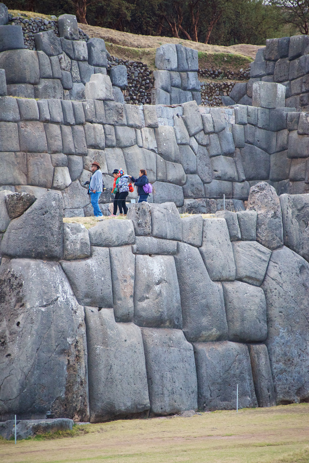 mother nature Saksaywaman Giant Stone Wall in Peru