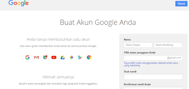 Membuat Akun Google Chrome | cara buat akun gmail baru supervba Membuat Akun Google Chrome | cara buat akun gmail baru supervba