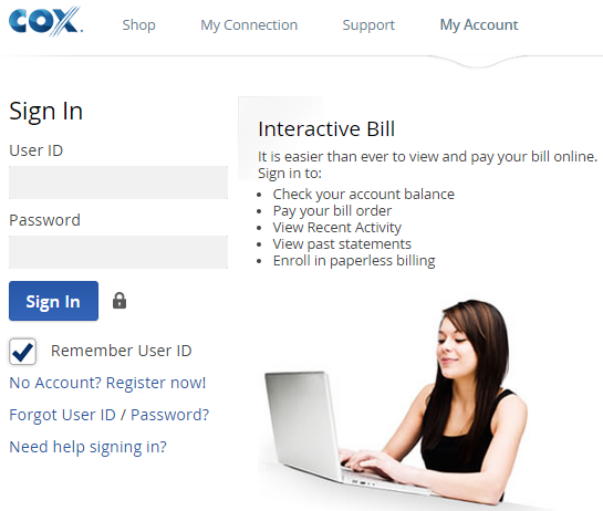 www.cox.com pay bill online