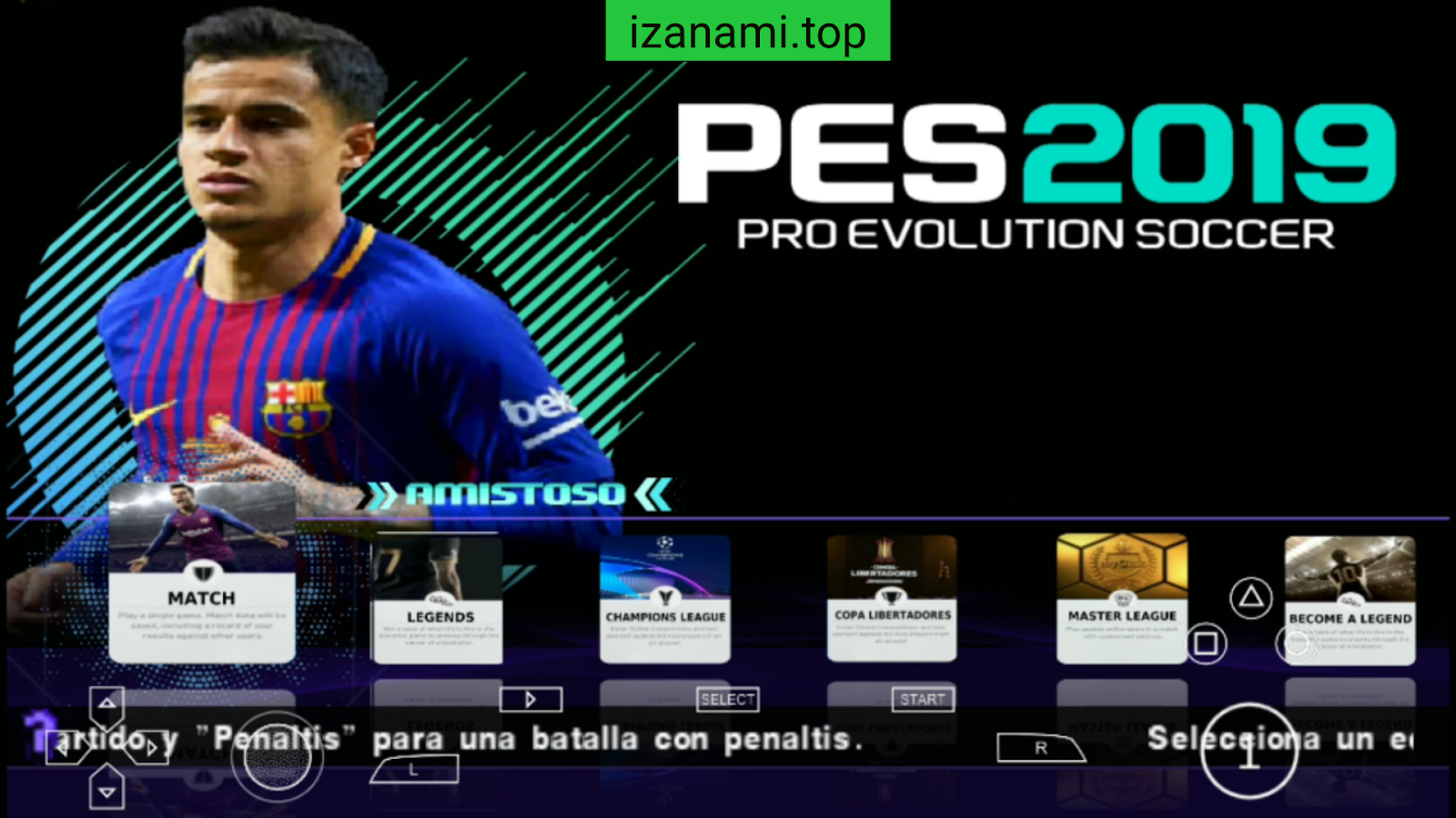 ppsspp pes 2019