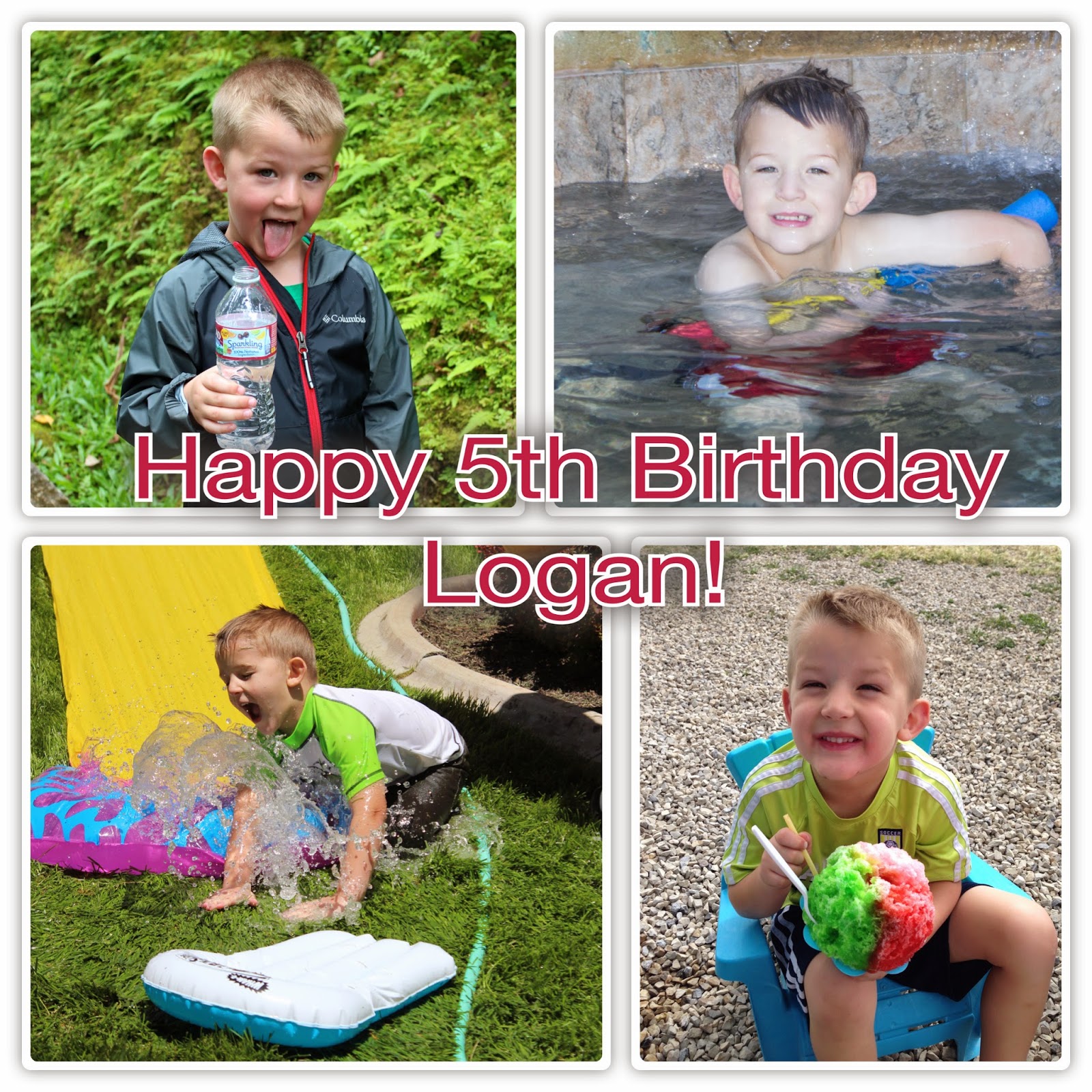 The Gray Family: Happy 5th Birthday Logan!