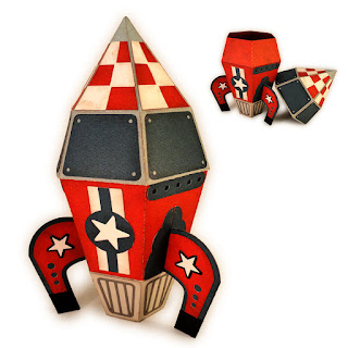 Needles 'n' Knowledge: Rocket 3D Model Box Assembly