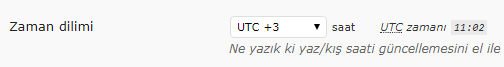 WordPress'te Zaman Dilimi Değiştirme Nasıl Yapılır? WordPress'te Zaman Dilimi Değiştirme Nasıl Yapılır?