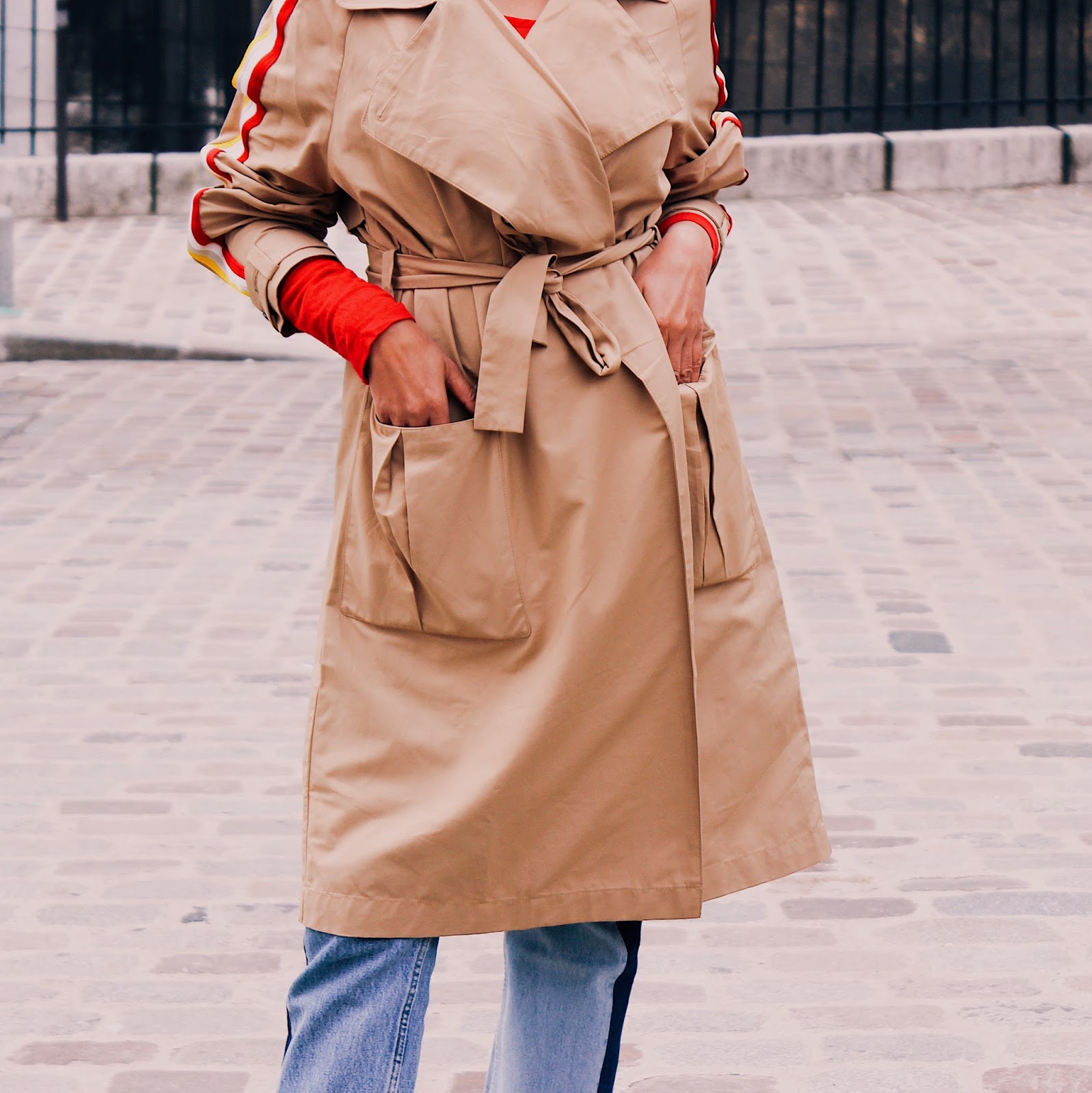 paris outfit, paris street style, paris spring summer fashion, beret, red beret, trench coat, what to wear in paris, indian blogger, uk blog, effortless chic, parisian chic, french style
