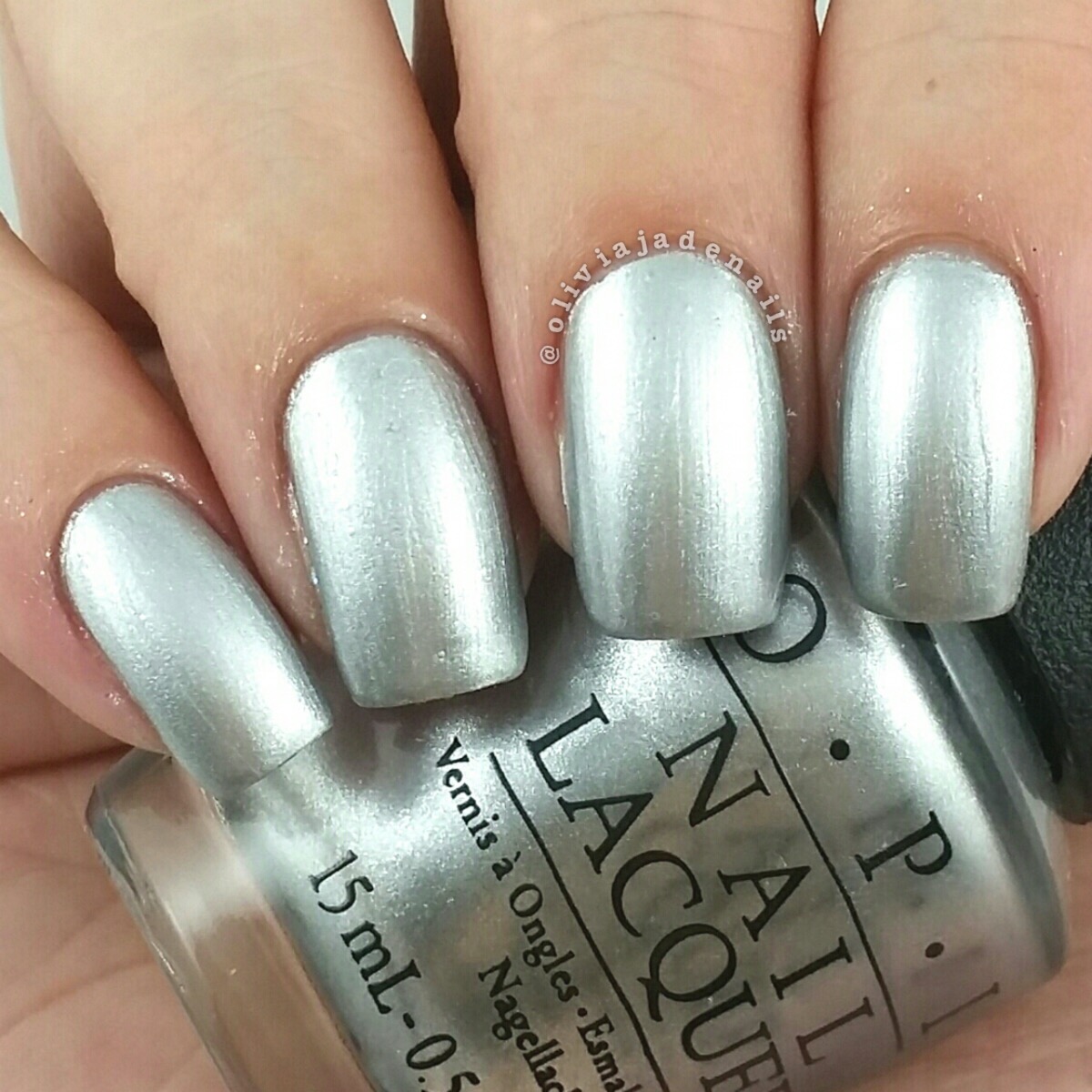 OPI I Drive A Supernova swatched by Olivia Jade Nails