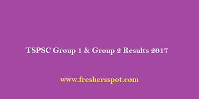 TSPSC Group 1 & Group 2 Results 2017 Declared