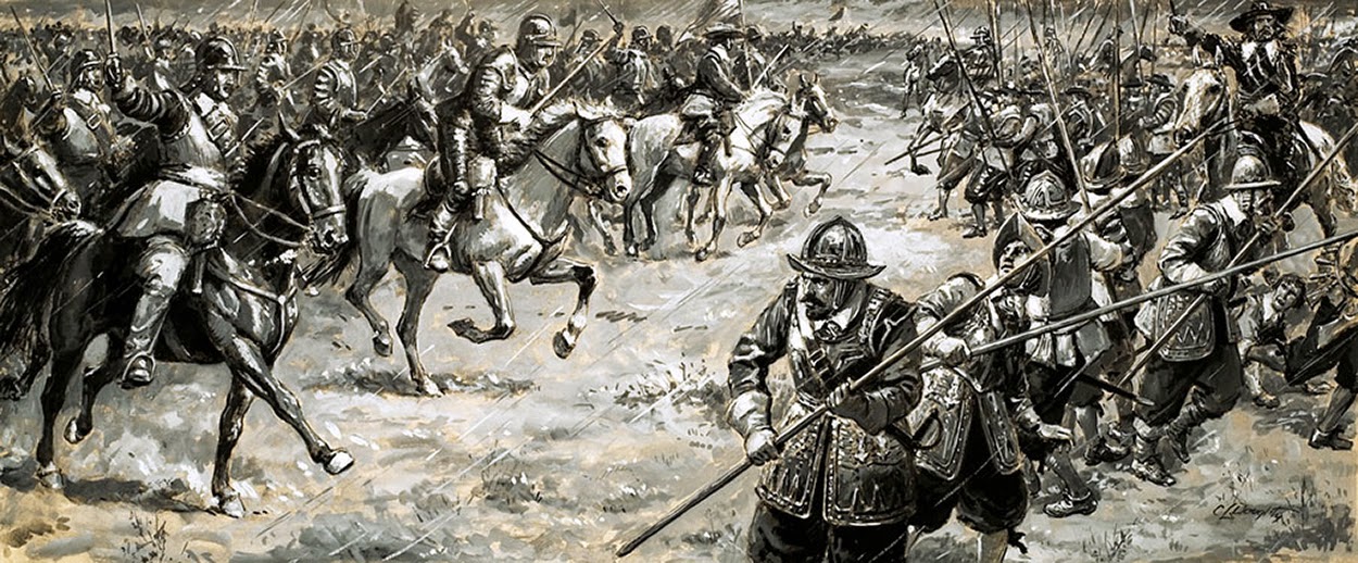 The Battle Of Naseby by Cecil Doughty