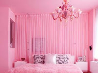 Wandgestaltung Schlafzimmer Pink