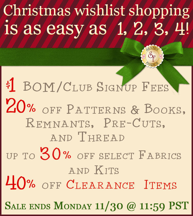 Happy Quilting Black Friday!!!!