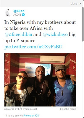 Akon signs Wizkid, 2face, Psquare to Konvict Music? 1