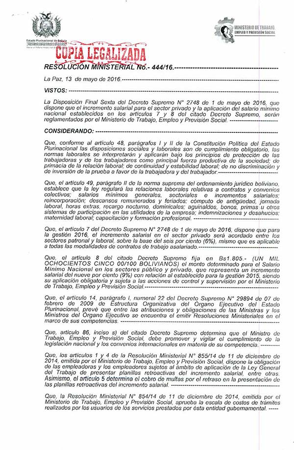 Decreto Municipal De Incremento Salarial Bolivia | decreto incremento salarial 2016 bolivia Decreto Municipal De Incremento Salarial Bolivia | decreto incremento salarial 2016 bolivia