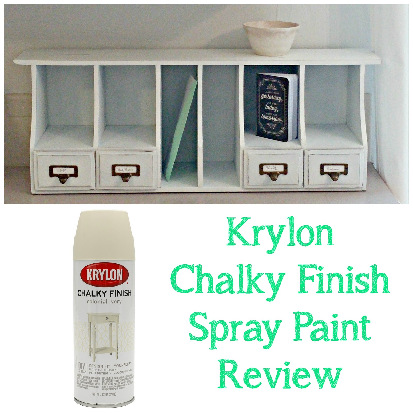 chalky finish