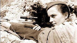 Francotiradora LYUDMILA PAVLICHENKO (12/07/1916-10/10/1974)