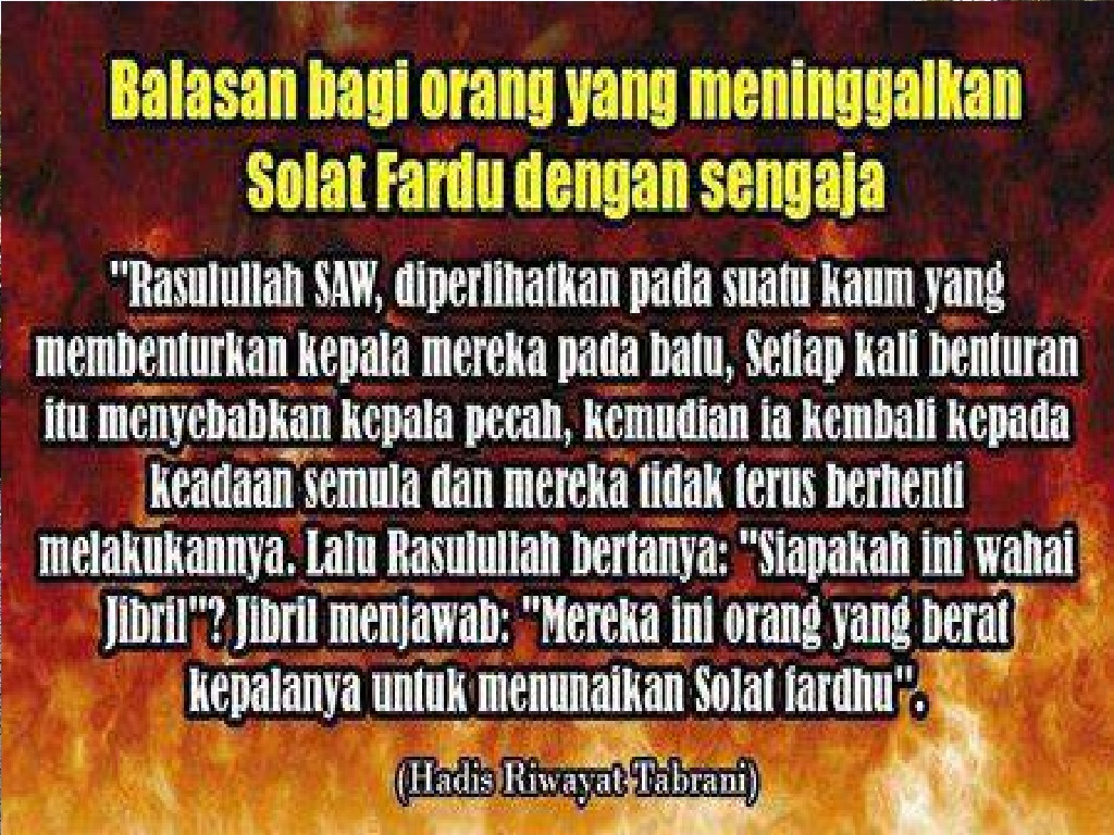 Hukum Meninggalkan Shalat Dengan Sengaja