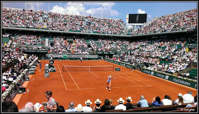 Roland Garros 2013 Court Philippe-Chartrier demi-Finales Femmes Maria Sharapova