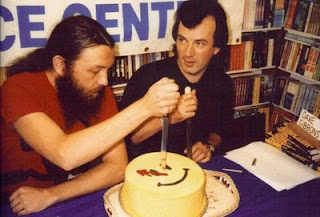 Wow! Alan Moore looked like a spritely 100 years old in the 80's!