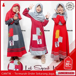 Jual RRJ188P190 Pakaian Anak Perempuan Wanita Lol Syari Lh BMGShop