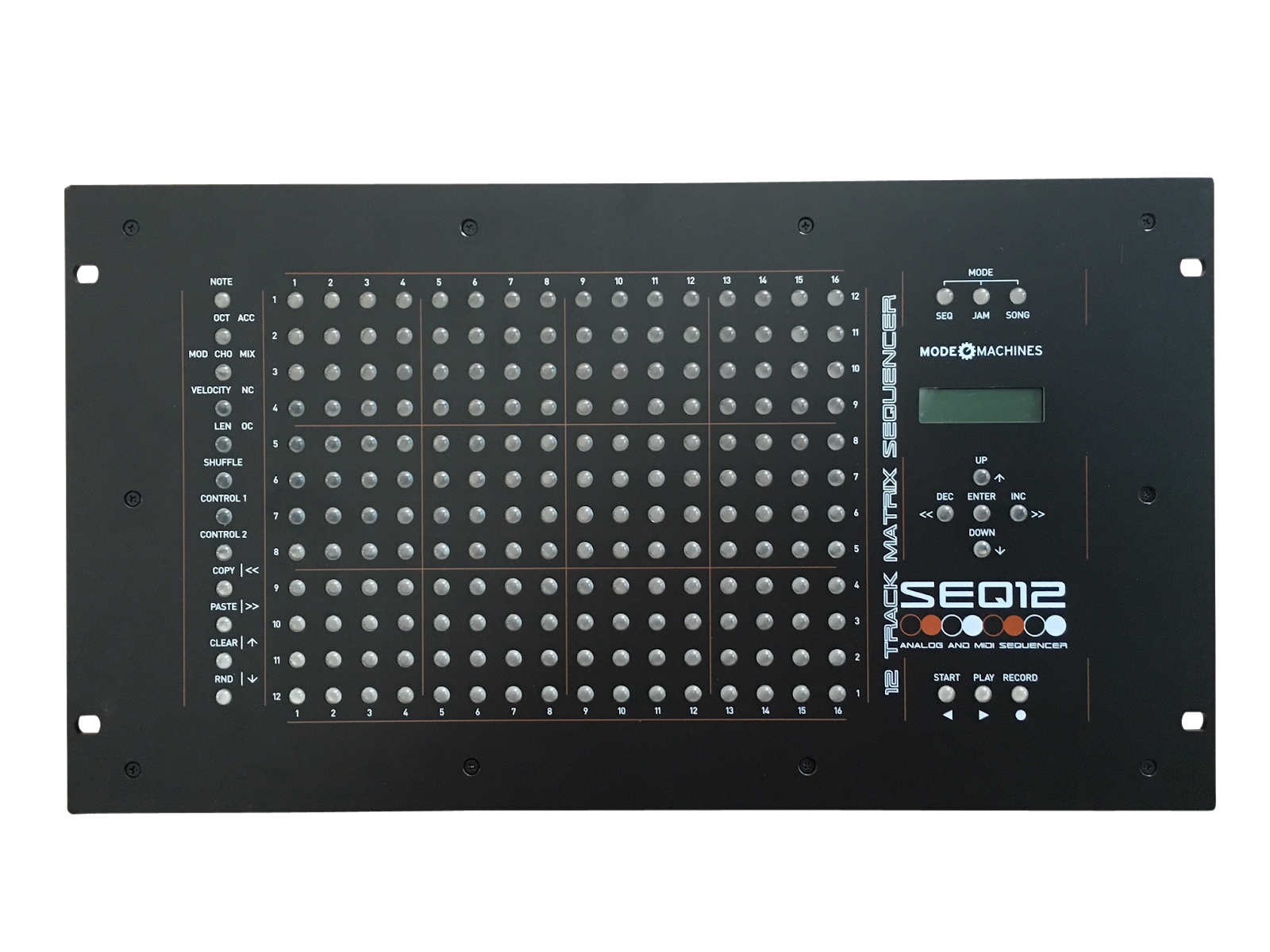 MATRIXSYNTH: MODE MACHINES SEQ12 ANALOG AND MIDI SEQUENCER