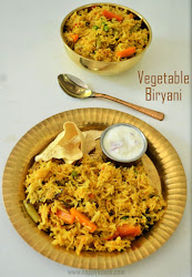 vegetable biryani veg brinji easy recipe rice cooker meal pressure pot ingredients