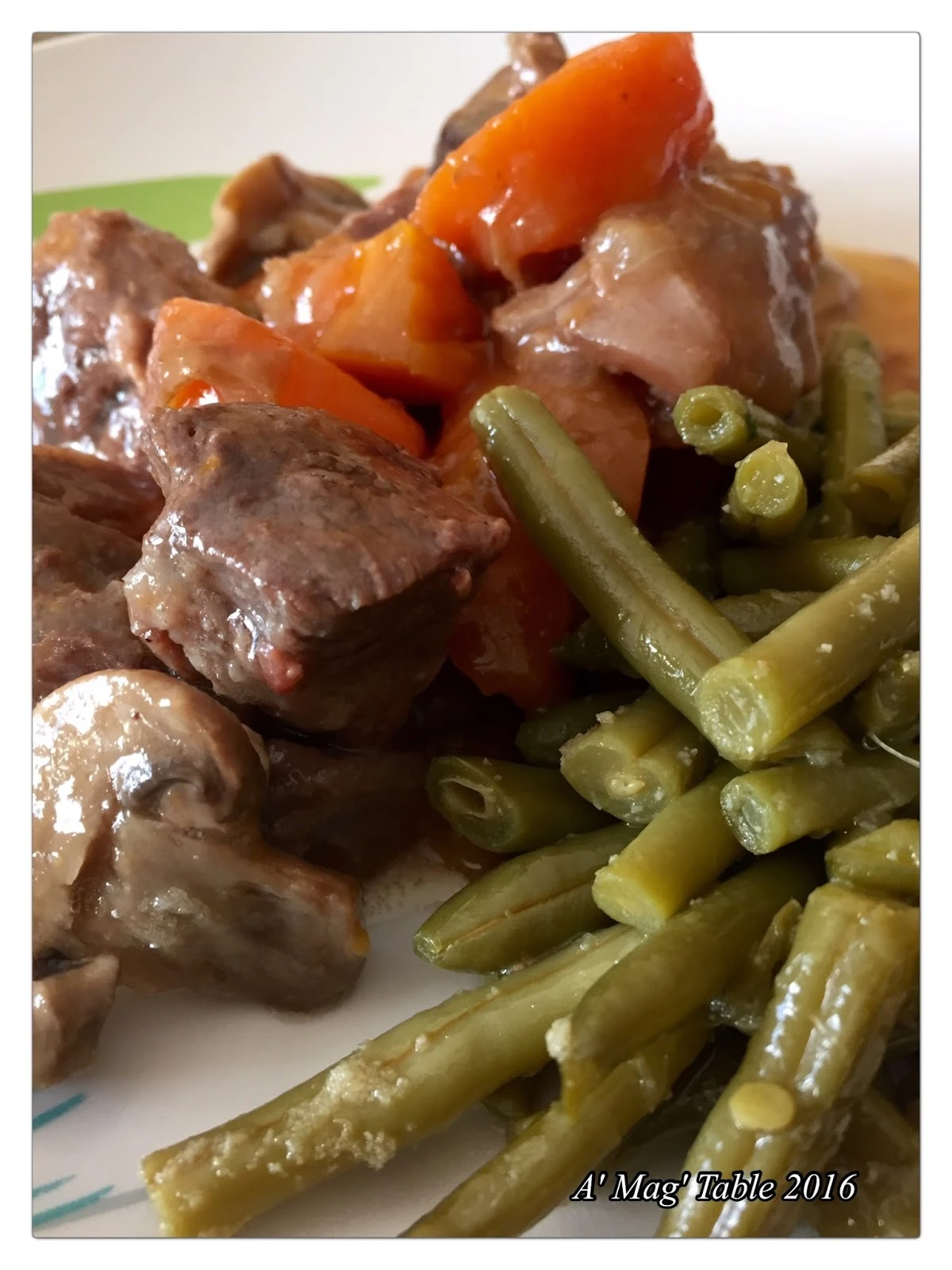 A' Mag' Table: Boeuf bourguignon (au Cookeo)