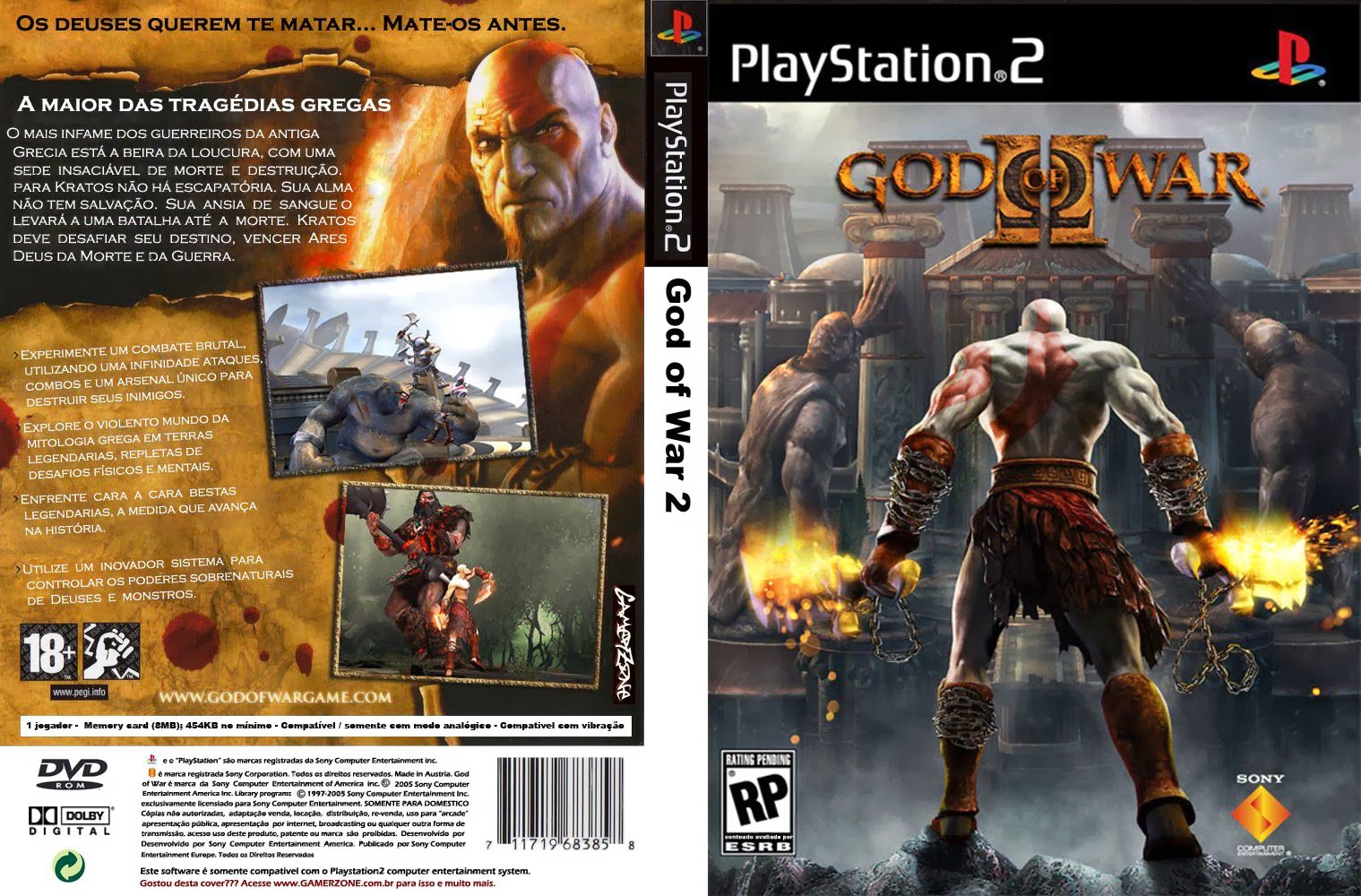 God Of War 2 Playstation 2