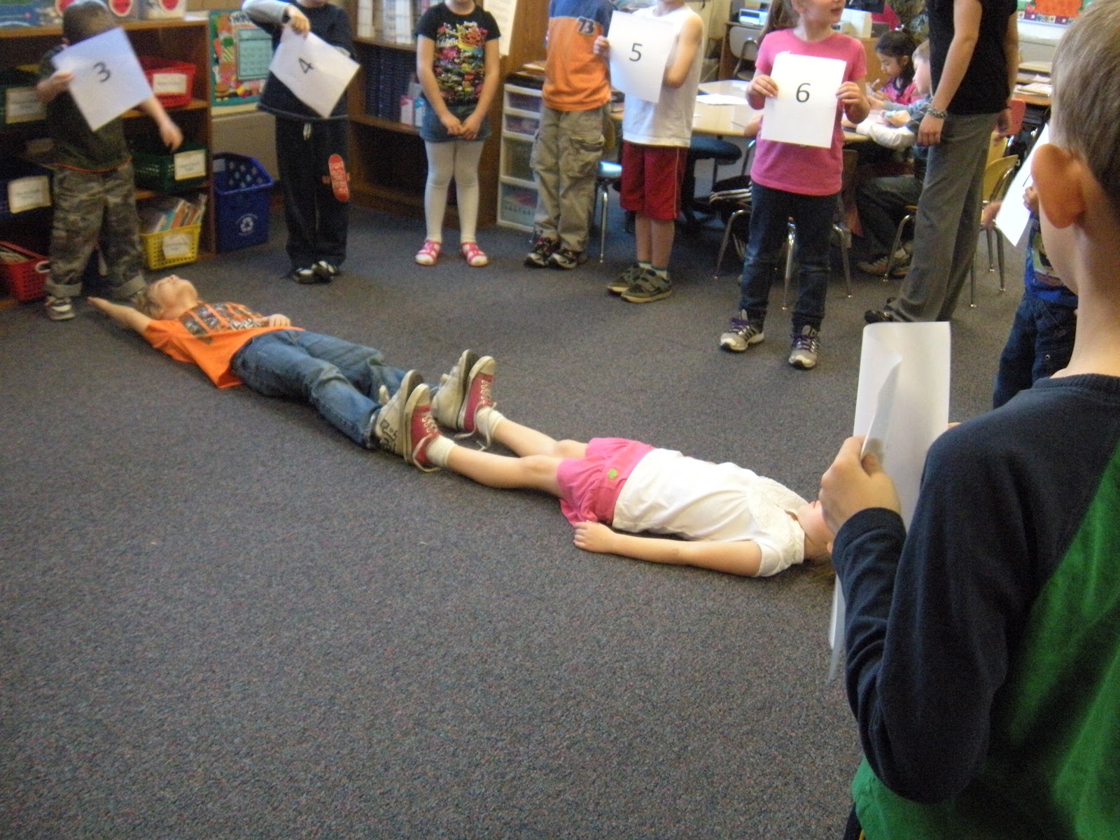 Ms. A's Amazing Days Human Clock