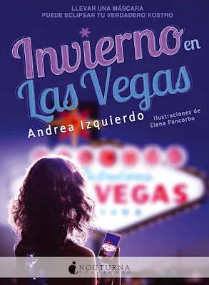 portada del libro Invierno en las Vegas de Andrea Izquierdo