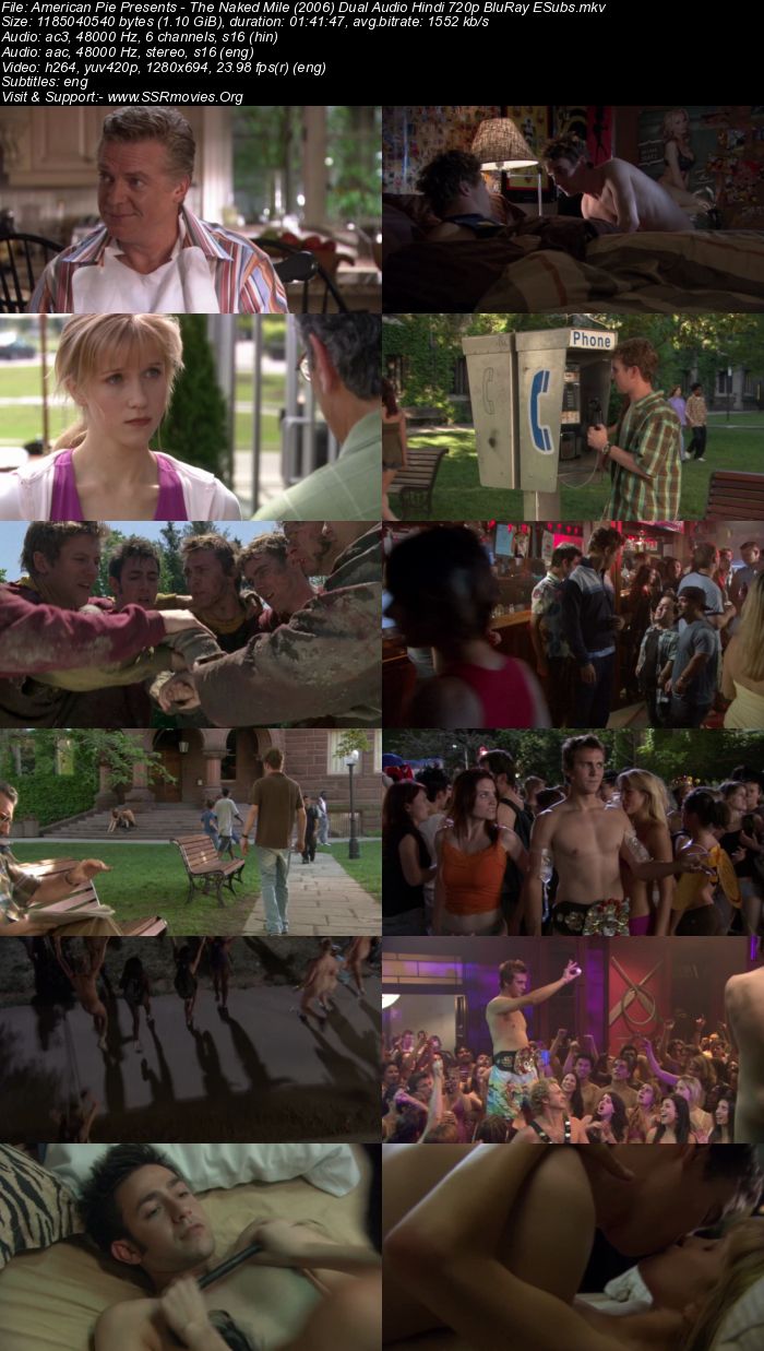 American Pie Presents: The Naked Mile (2006) Dual Audio Hindi 720p