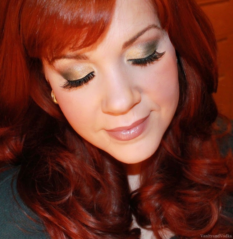 Green and Gold: Revlon Photoready Palette in Pop Art - Vanity and Vodka
