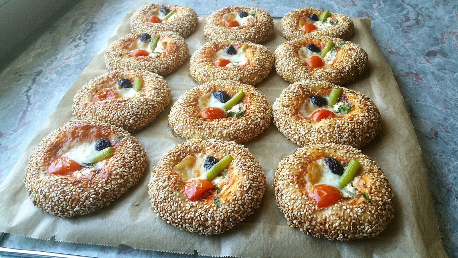Pizza Poğaca Pizza Poğaca