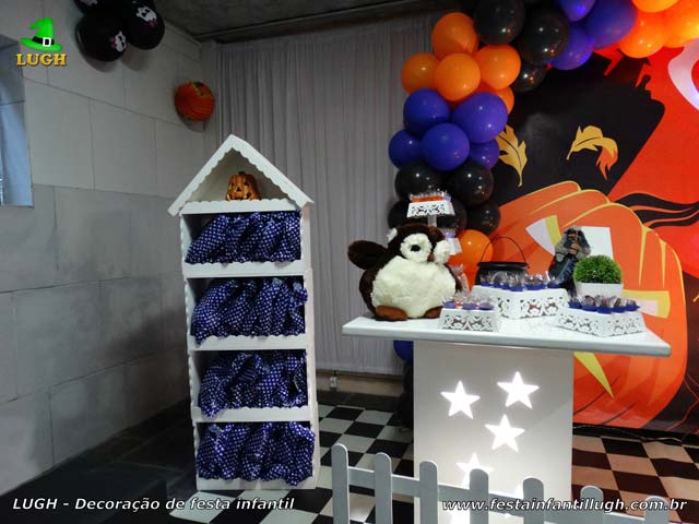 Decoração de festa infantil Halloween - Mesa decorativa provençal Decoração de festa infantil Halloween - Mesa decorativa provençal