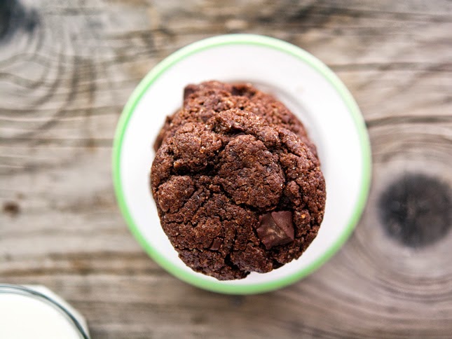 Chocolate Chunk Almond Butter Cookies