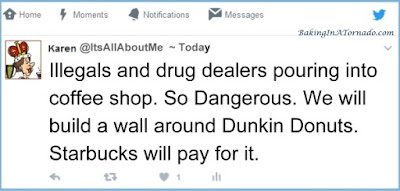 Food Fight. I Mean Twitter War. Twitter wars are just grown up food fights, right? A funny look at living life on twitter like the president does | www.BakingInATornado.com | #humor #funny #laugh #twitter