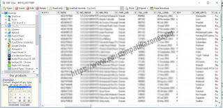 Cara Mudah Membuka dan Convert File DBF BIOUN ke Microsoft Excel