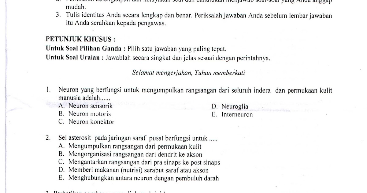 Contoh Soal Asj Kelas 12 Semester 2 Beserta Jawabannya | kumpulan soal twk