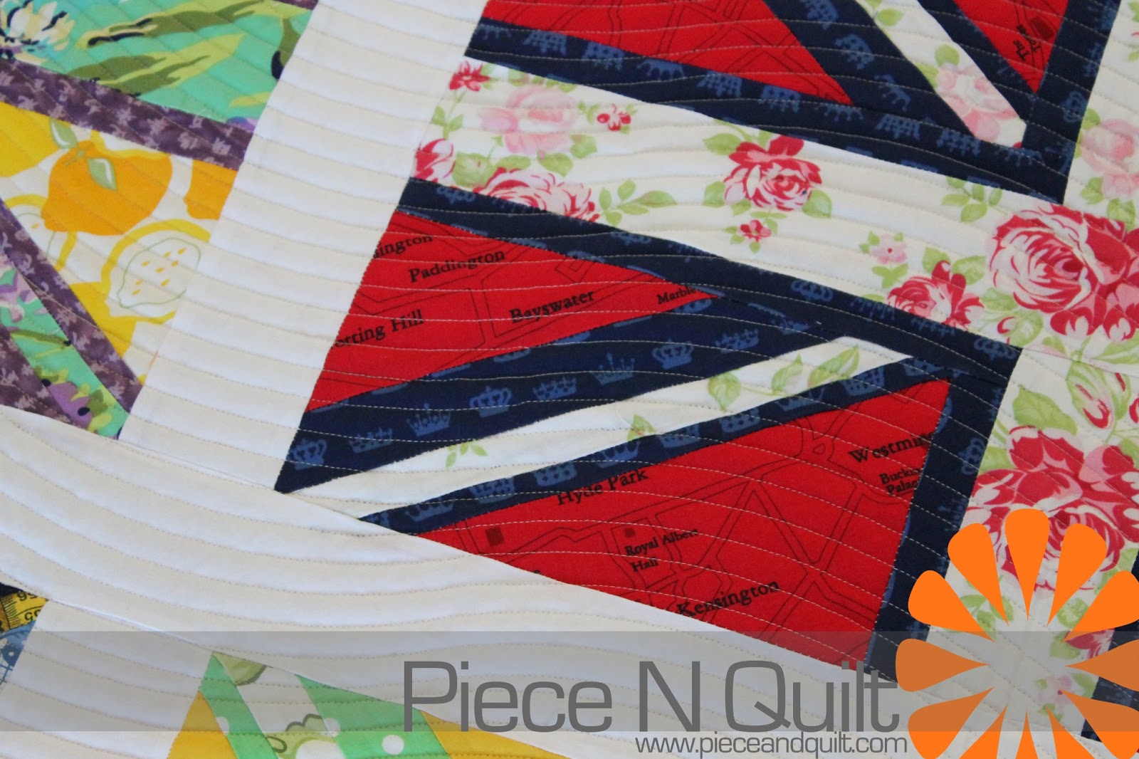 Piece N Quilt Union Jack Quilt