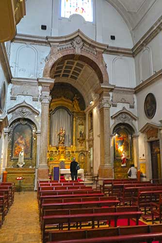 Igreja de Nossa Senhora da Vitória Lisbon, Portugal.