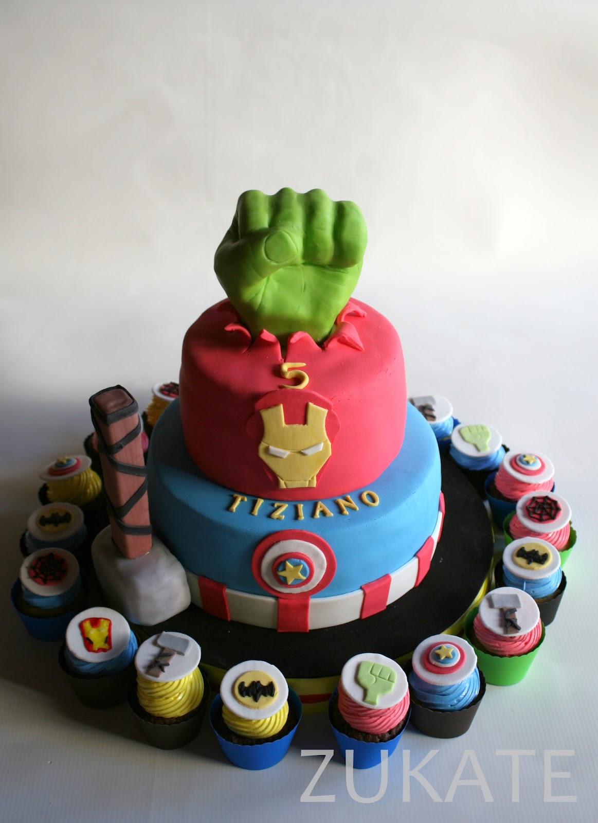 Iron Man Birthday Cake Iron Man Birthday Cake
