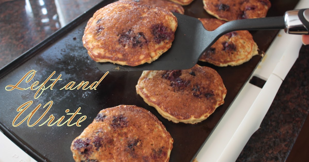 Left and Write Multiname, Multifame Pancakes {Gluten Free}