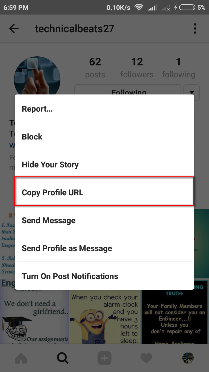 How to enlarge Instagram Profile Picture of Anyone Technical Beats