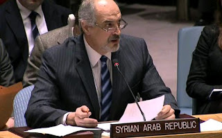El embajador permanente de Siria ante la ONU, Bashar al-Jaafari