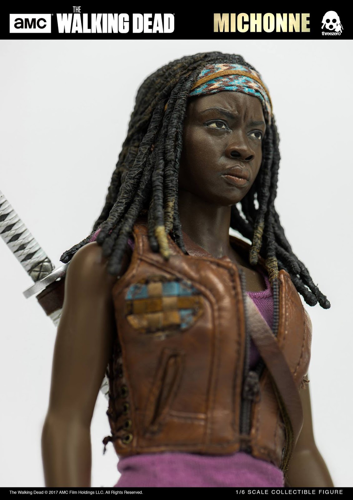 toyhaven ThreeZero 1/6th sale AMC The Walking Dead Michonne 12" figure