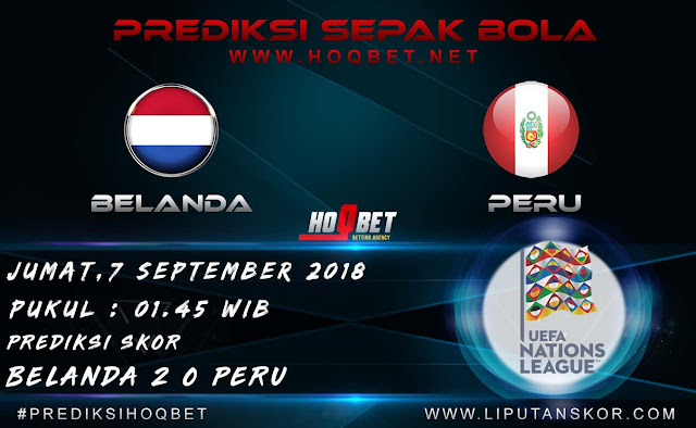 Prediksi Belanda vs Peru 7 September 2018 http://www.liputanskor.com/