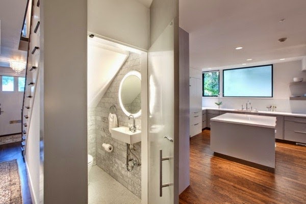Ideas for small bathrooms &#8211; the square skillfully exploit