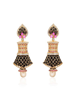 Fusion Pearl Drop Danglers by Anaqa Fusion Pearl Drop Danglers by Anaqa