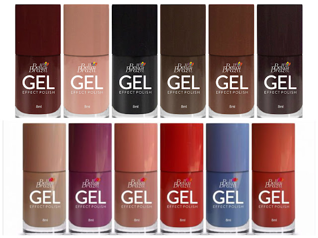 esmaltes efeito gel bella brazil esmalte gel