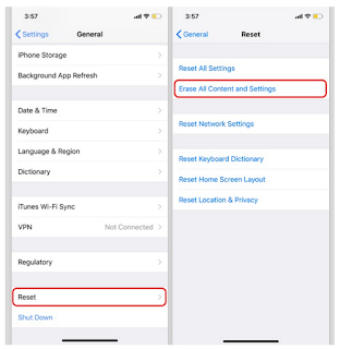 Cara Backup dan Factory Reset iPhone di iOS 12