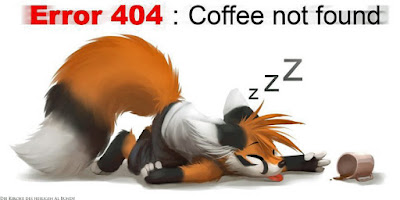 Lustiger Fehler 404 - Wenn kein Kaffee da ist Lustiger Fehler 404 - Wenn kein Kaffee da ist